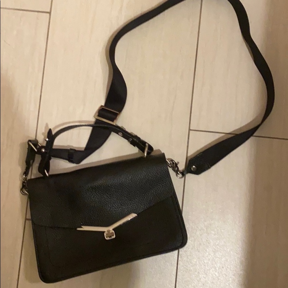 Botkier black leather bag